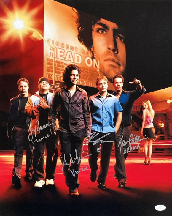 Entourage Cast Signed 16x20 Entourage Photo Adrien Grenier & Others JSA ITP - Sports Integrity