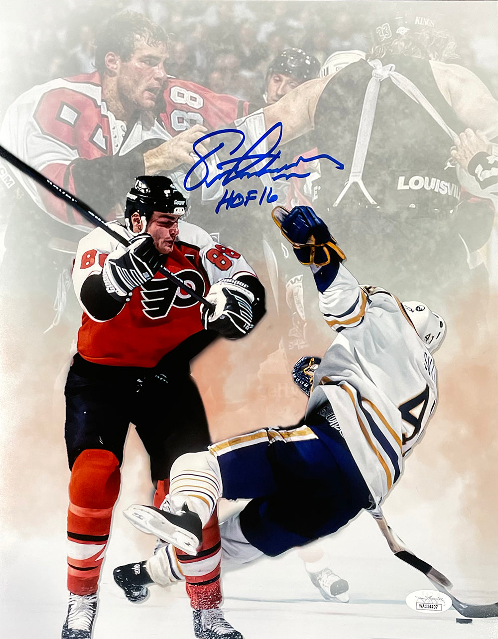 Eric Lindros Flyers Autographed Beckett Official Magazine JSA COA HH75 -  All Sports Custom Framing