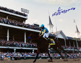 Victor Espinoza Signed 8x10 American Pharoah Photo Steiner CX - Sports Integrity