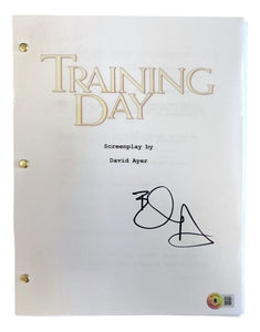 Ethan Hawke Signed Training Day Full Movie Script BAS - Sports Integrity