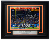 Evan McPherson Signed Framed Cincinnati Bengals 8x10 Winning Kick Photo Fanatics - Sports Integrity