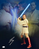 Ewan McGregor Signed 16x20 Star Wars Revenge of The Sith Collage Photo JSA - Sports Integrity