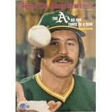 Jim Catfish Hunter Signed A's Sports Illustrated Magazine Cover BAS BH71210 - Sports Integrity