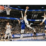 Ja Morant Signed 16x20 Memphis Grizzlies vs Minnesota Timberwolves Photo BAS