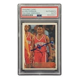 Allen Iverson Signed 1996 Topps #171 Philadelphia 76ers Rookie Card PSA/DNA