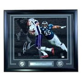 Brandon Graham Signed Framed 16x20 Eagles SB 52 Strip Sack Front Spot Photo JSA - Sports Integrity