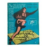 Notre Dame vs Navy October 21 1939 Official Game Program - Sports Integrity