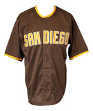 Fernando Tatis Jr. San Diego Signed Brown Baseball Jersey JSA - Sports Integrity