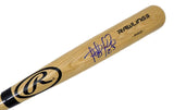 Fernando Tatis Jr San Diego Padres Signed Tan Rawlings Baseball Bat BAS