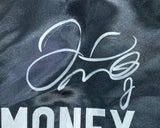 Floyd Mayweather Jr Signed Custom Black Money Mayweather Boxing Trunks BAS ITP - Sports Integrity