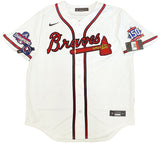 Freddie Freeman Signed Atlanta Braves Nike Jersey w/ 2021 World Series Patch BAS