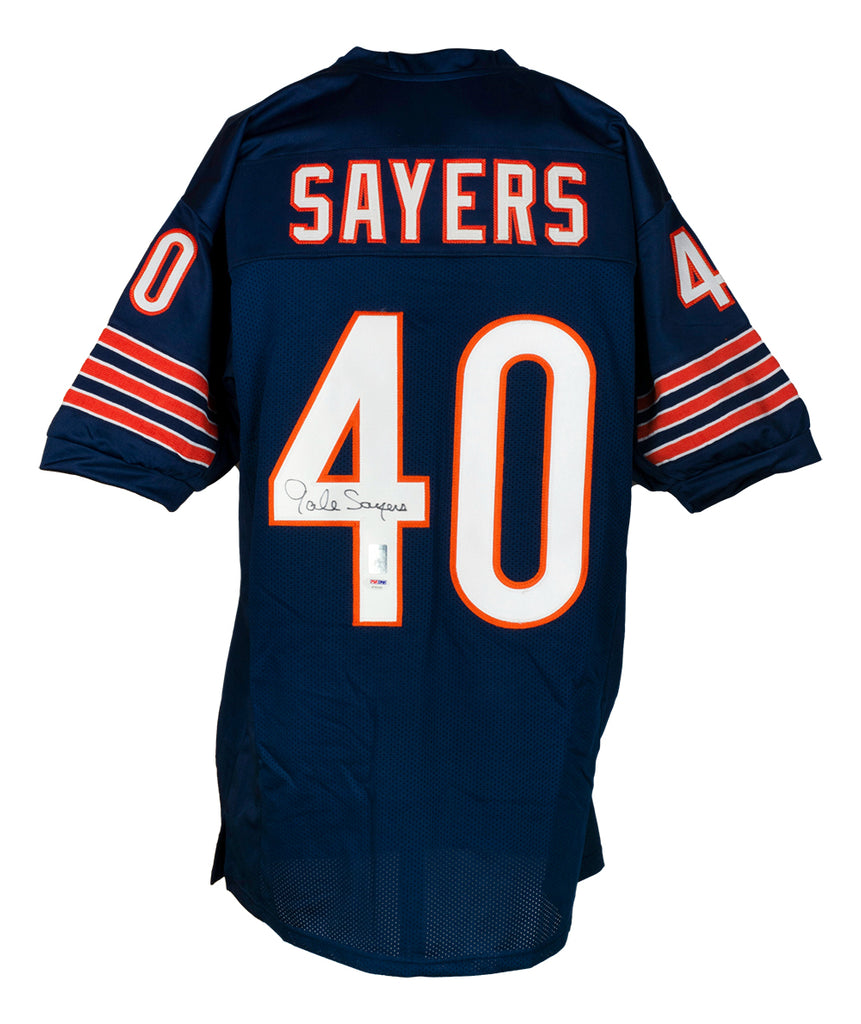 Gale Sayers Signed Custom Blue Football Jersey PSA/DNA Sayers – Sports  Integrity