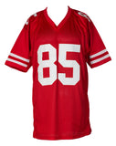 George Kittle San Francisco Signed Red Football Jersey BAS