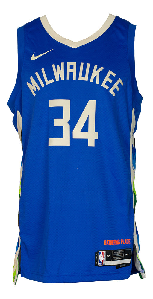 Jersey Giannis Antetokounmpo Milwaukee Bucks Nike Shirt Greece Basketball  Men