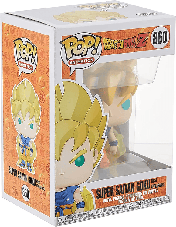 Dragon Ball Z Super Saiyan Goku Funko Pop #860 - Sports Integrity