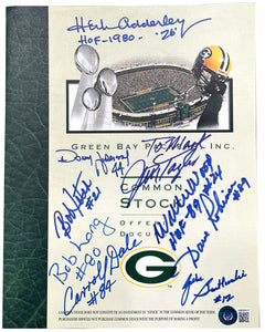 Herb Adderley Autographed Signed HOF 1980 Green Bay Packers Mini