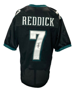 Haason Reddick Signed Custom Black Pro - Style Football Jersey JSA ITP - Sports Integrity