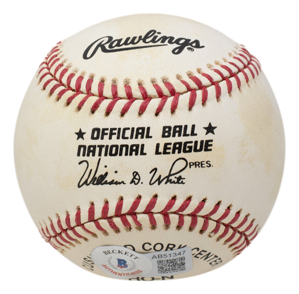 Hank Aaron Braves Signed National League Baseball BAS LOA 471 – Sports  Integrity