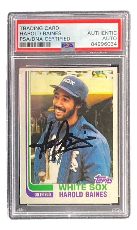 Signing Results: MLB All-Star Harold Baines!!!
