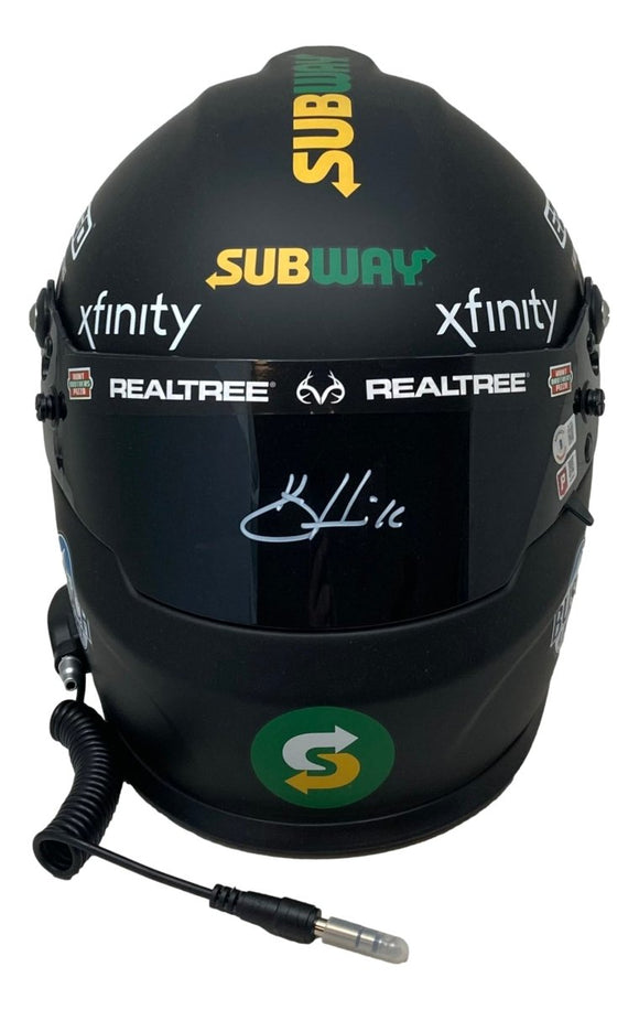 Kevin Harvick Signed NASCAR Subway Full Size Replica Racing Helmet BAS - Sports Integrity