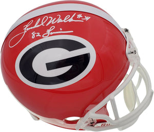 Herschel Walker Signed Georgia Bulldogs Full Size Replica Helmet 82 Heisman BAS - Sports Integrity