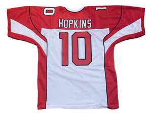 DeAndre Hopkins Custom White Pro - Style Football Jersey - Sports Integrity