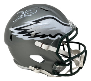 Jalen Hurts Signed Eagles Full-Size Flash Alternate Speed Helmet (JSA)