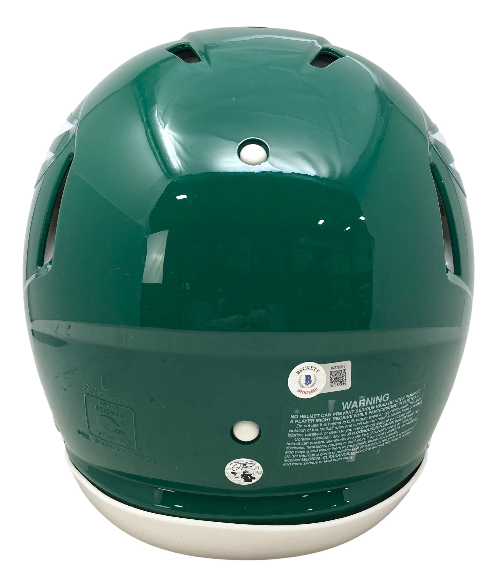 Jalen Hurts Signed Eagles Full Size Kelly Green Speed Replica Helmet B –  Sports Integrity