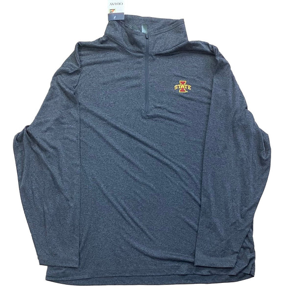 Iowa State Charcoal Quarter Zip - Up Wind - shirt - Sports Integrity