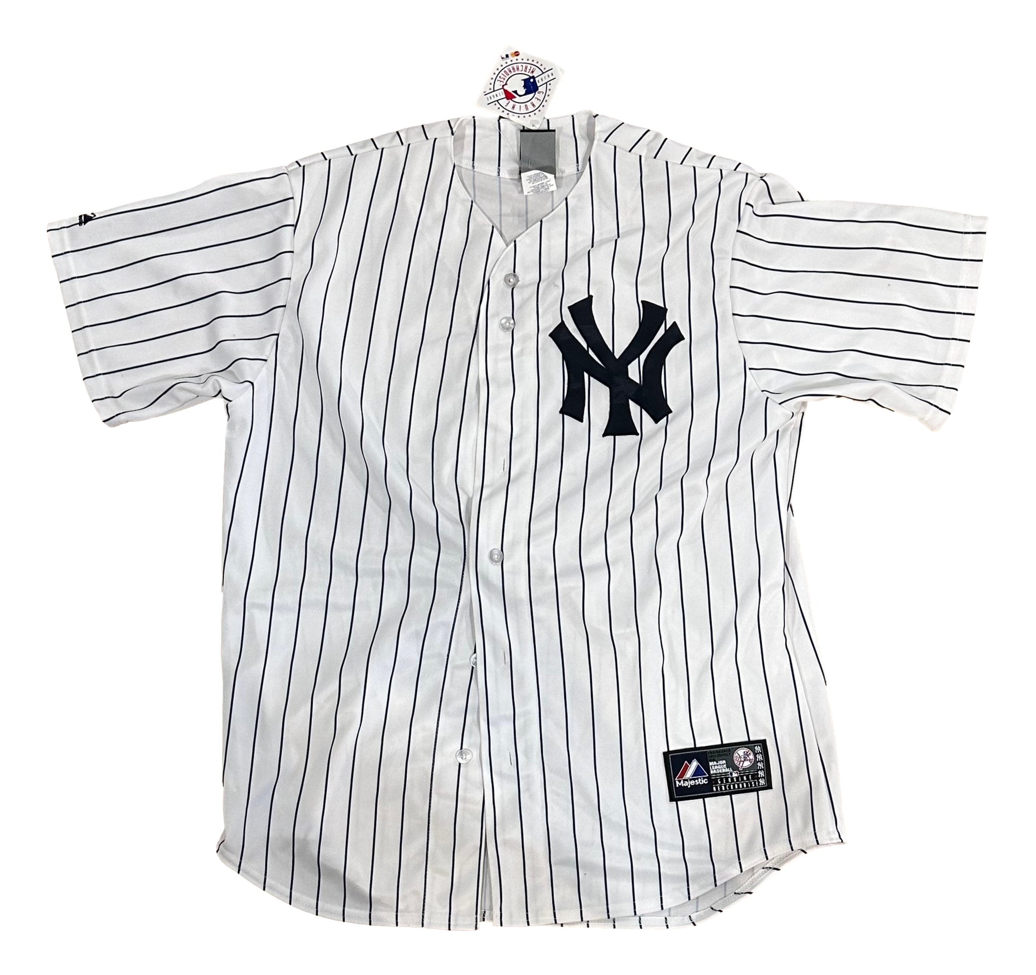 Derek Jeter Autographed Authentic New York Yankees Pinstripe Jersey