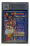 Penny Hardaway Signed Slabbed Magic 1993 - 94 Stadium Club #308 BAS Grade 10 - Sports Integrity