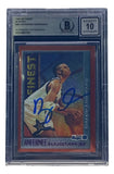 Penny Hardaway Signed Slabbed Magic 1995 - 96 Finest Mystery #M3 BAS Grade 10 - Sports Integrity