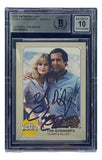 Chevy Chase D'Angelo Signed National Lampoons Trading Card Card BAS Grade 10 - Sports Integrity