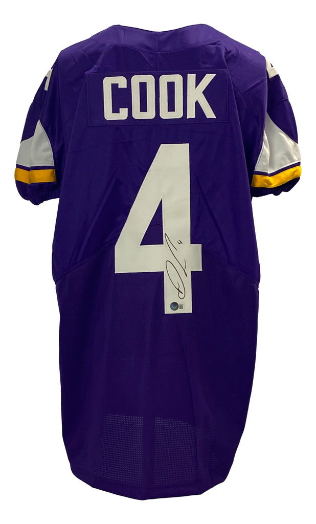 Dalvin Cook Signed Purple Custom Football Jersey – Schwartz Sports  Memorabilia