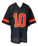 Isiah Pacheco Kansas City Signed Black Football Jersey JSA Hologram - Sports Integrity