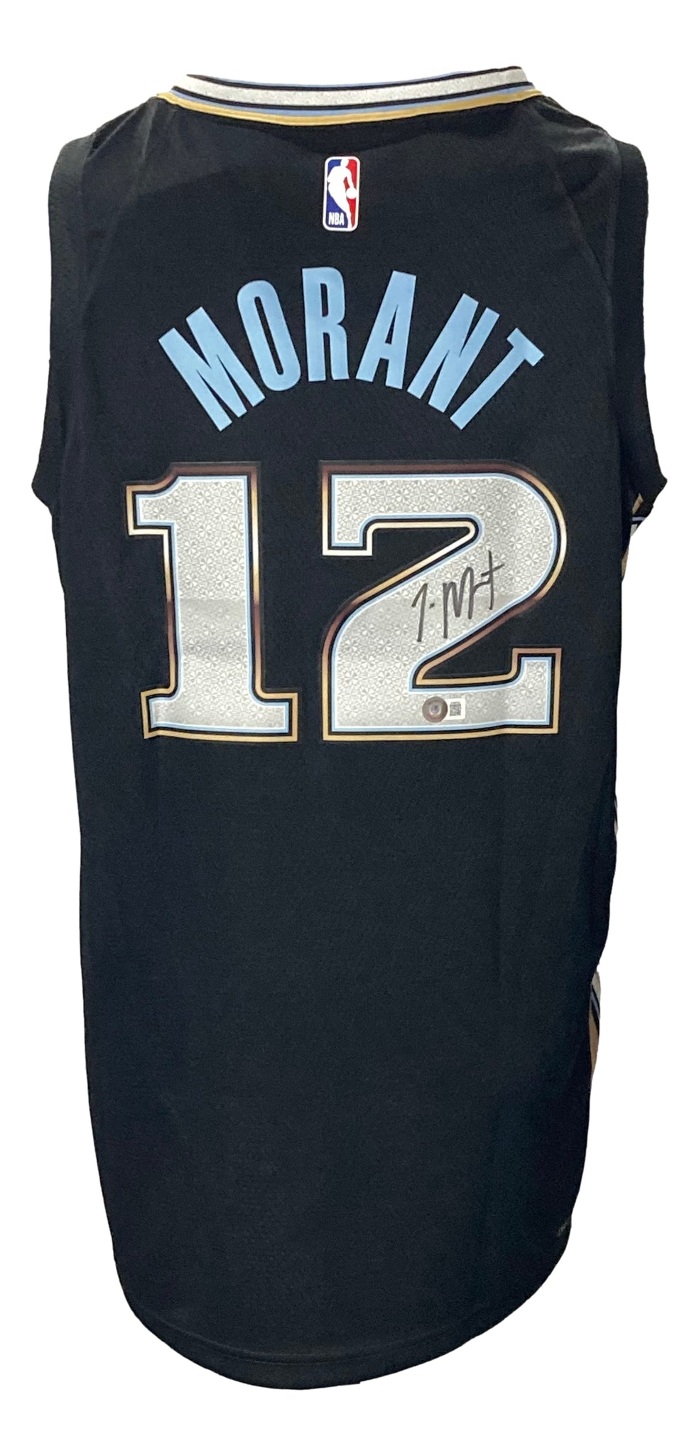Ja Morant Signed Memphis Grizzlies Black Nike Swingman Jersey BAS – Sports  Integrity