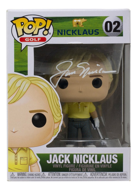 Jack Nicklaus Signed Golf Funko Pop #02 PSA LOA AI05085 - Sports Integrity