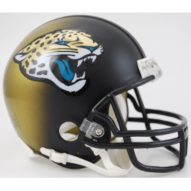 Jacksonville Jaguars Dual Color Mini Speed Helmet - Sports Integrity