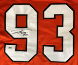 Jakub Voracek Philadelphia Signed Orange Hockey Jersey BAS - Sports Integrity