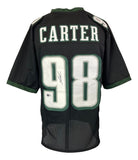 Jalen Carter Philadelphia Signed Black Football Jersey BAS - Sports Integrity