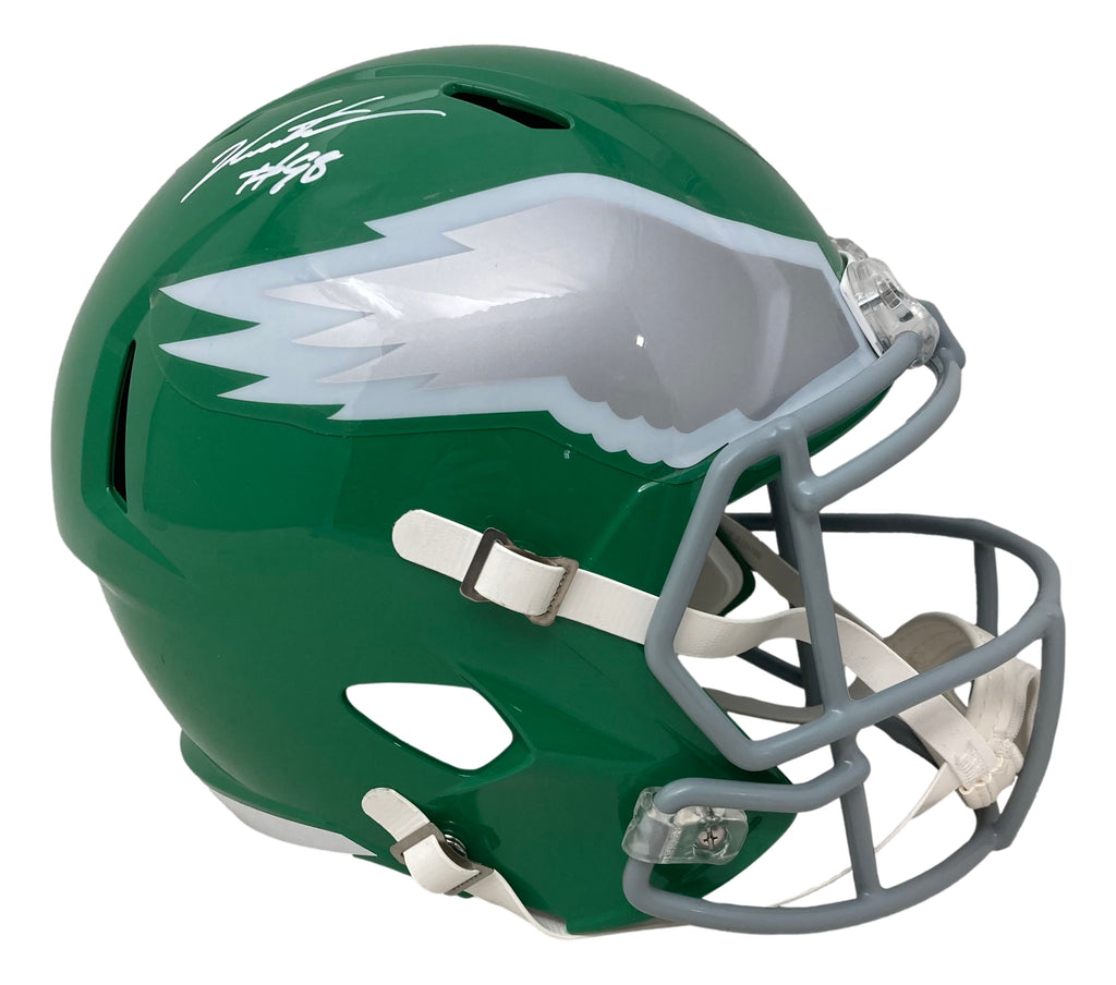 Jalen Carter Signed Philadelphia Eagles Kelly Green Mini Speed Helmet –  Sports Integrity