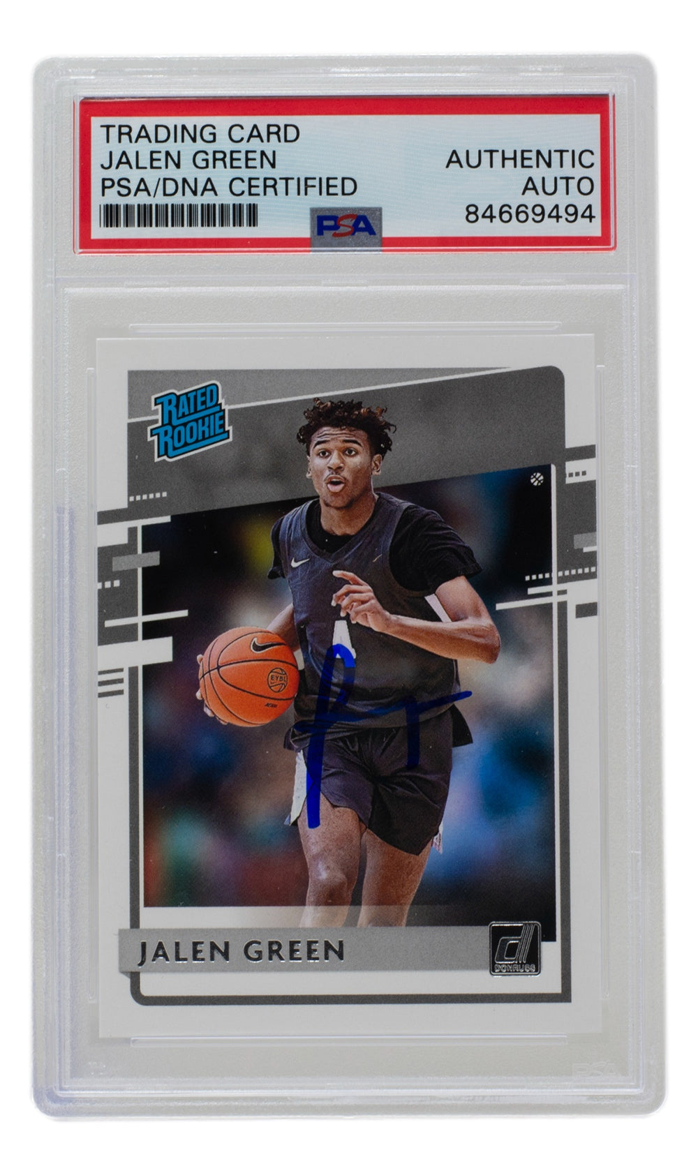 年末のプロモーション NBAカード JALEN GREEN Jalen AUTO PRIZM