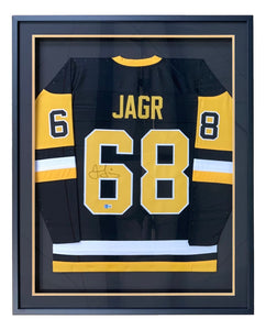 Jaromir Jagr Pittsburgh Penguins Autographed Black Fanatics
