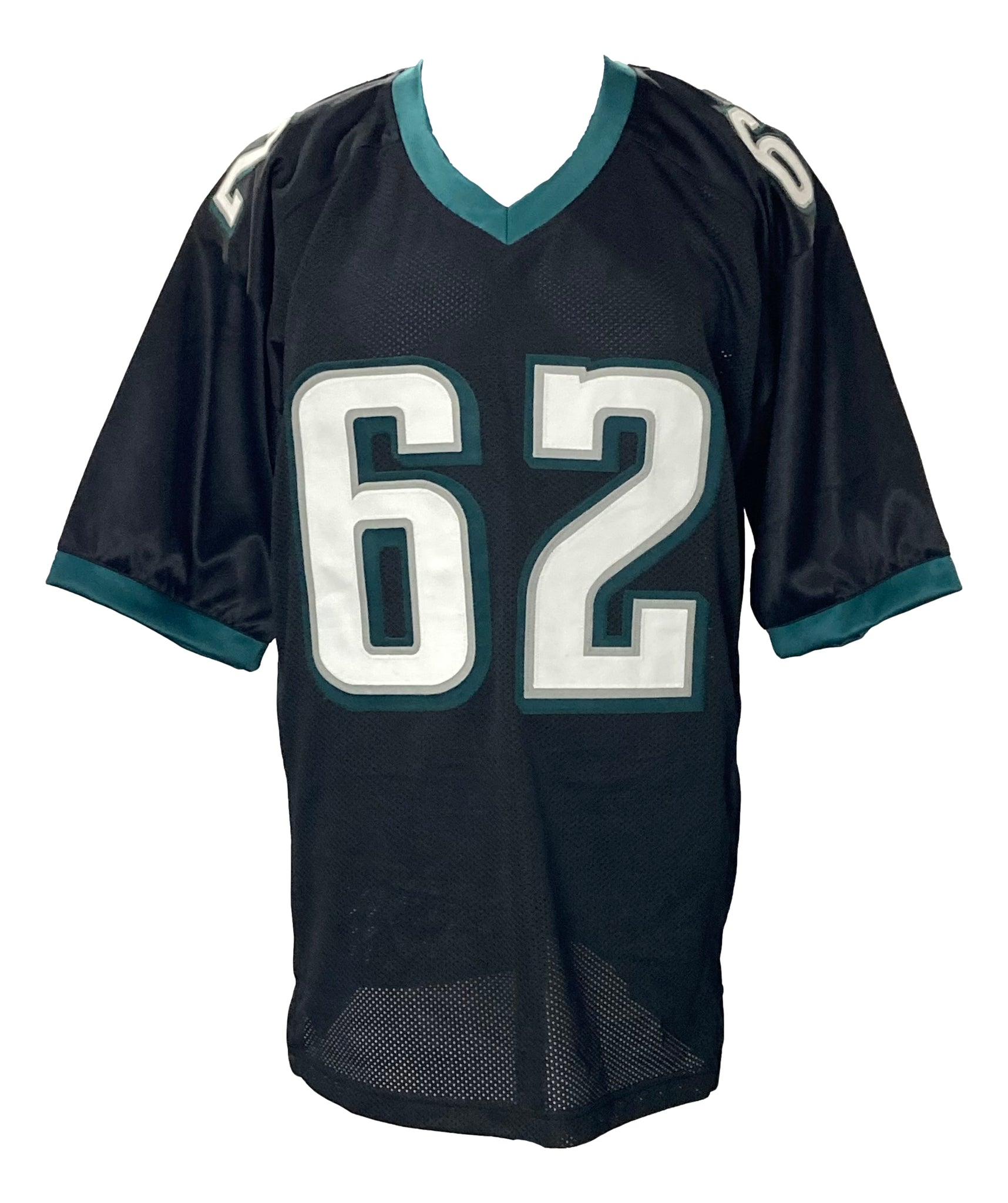 Jason Kelce 62 Philadelphia Eagles Super Bowl Green Jersey Sz: S