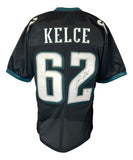 Jason Kelce Philadelphia Signed Black Football Jersey PSA ITP Hologram