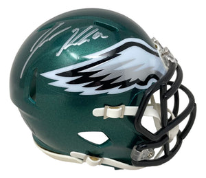 Jason Kelce Signed Philadelphia Eagles Mini Speed Helmet PSA ITP Hologram - Sports Integrity