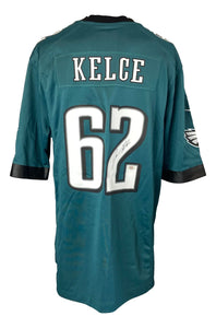 Jason Kelce Signed Philadelphia Eagles Nike Game Replica Jersey PSA ITP Hologram