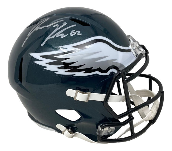 Jason Kelce Signed Philadelphia Eagles FS Speed Replica Helmet PSA ITP Hologram