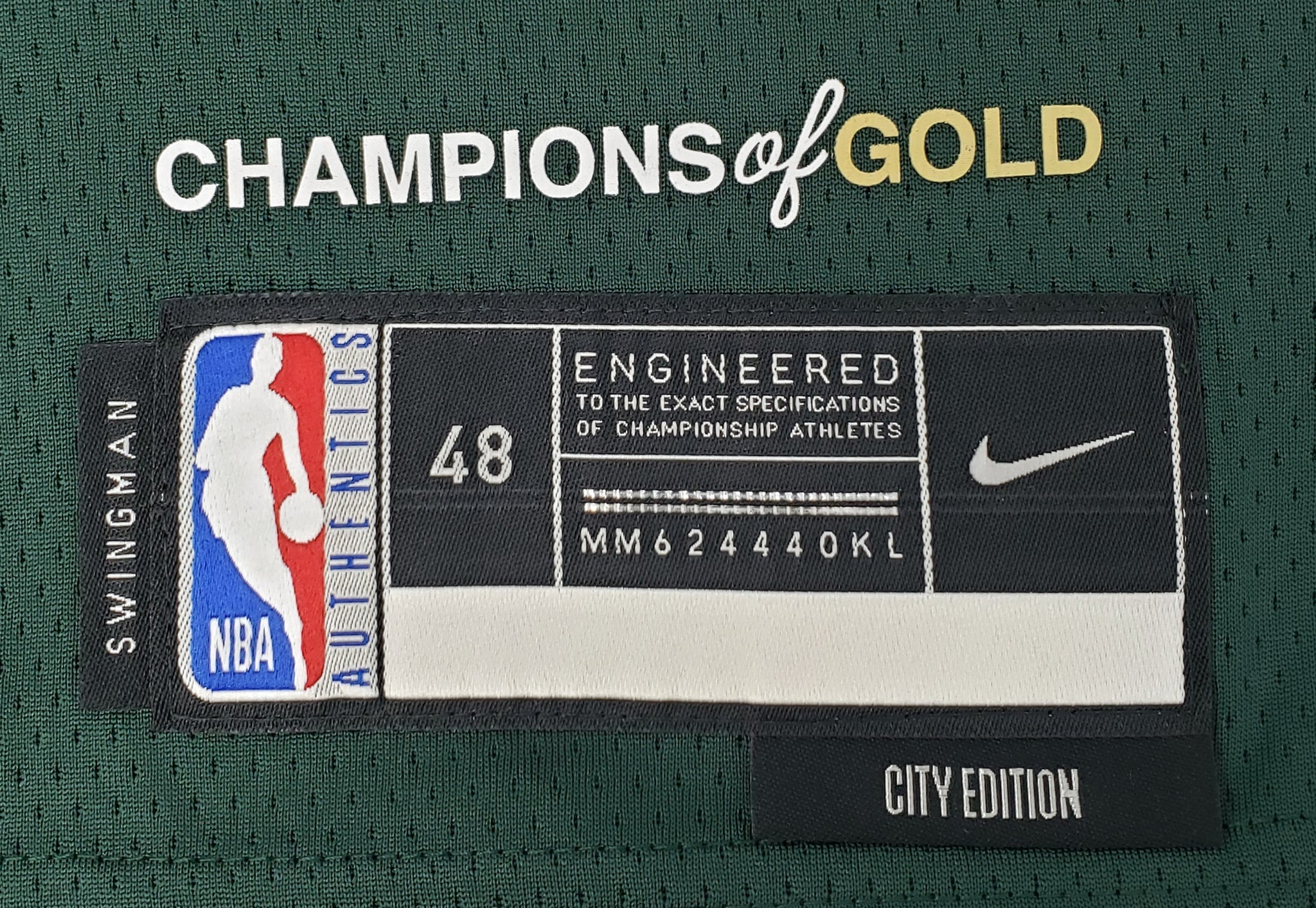 New Jayson Tatum Boston Celtics Nike City Edition Swingman Jersey