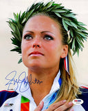 Jennie Finch Signed USA Softball 8x10 Photo PSA/DNA Holo - Sports Integrity